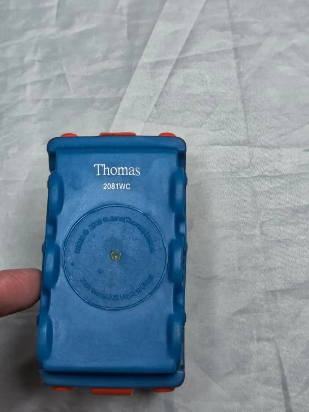 2009 Mattel Gullane Thomas The Tank Engine Rubber Bath Squirter Toy